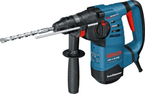 Martillo Rotopercutor Bosch Gbh 3-28 Dre Prof 800w 3.5 J +ac - Azul