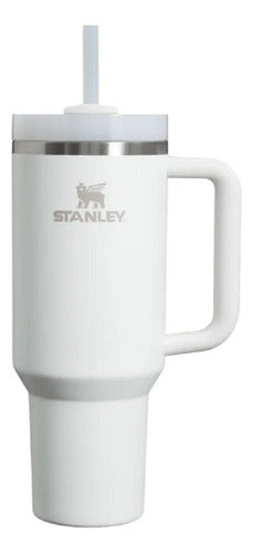 Vaso Térmico Stanley Quencher 2.0 1.18 L En Color Frost Blanco Liso