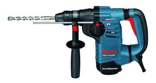 Martillo Rotopercutor Bosch Gbh 3-28 Dre Prof 800w 3.5 J +ac - Azul
