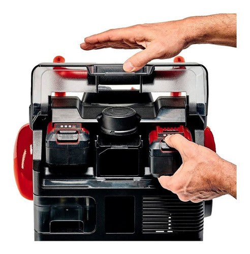 Compresor Inalámbrico Infla Einhell Te-ac 36/6/8 Li Of Solo Rojo Monofásica