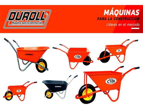 Carro Zorra Portabultos Duroll Ruedas Neumaticas 200 Kg