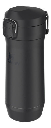 Yerbera Stanley Classic Stay Fresh 500gr Negro Despolvillador De Yerba Mate Tamizador Saca Polvo