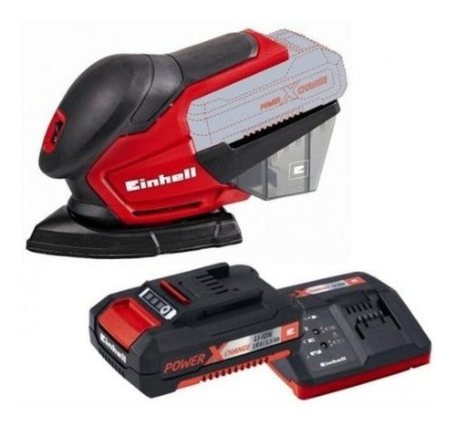 Lijadora Orbital Einhell Inalambrica Te-os 18+carg+bat 1.5 A