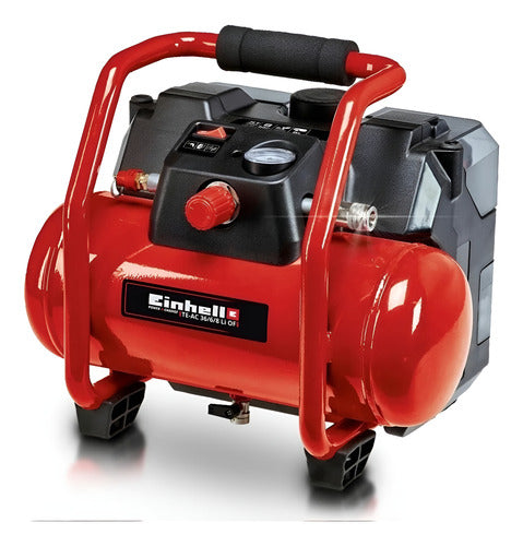 Compresor Inalámbrico Infla Einhell Te-ac 36/6/8 Li Of Solo Rojo Monofásica
