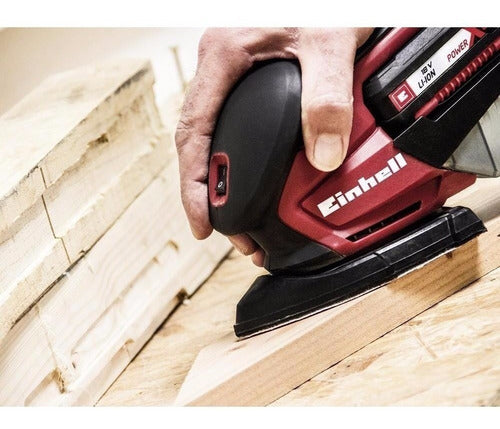 Lijadora Orbital Einhell Inalambrica Te-os 18+carg+bat 1.5 A