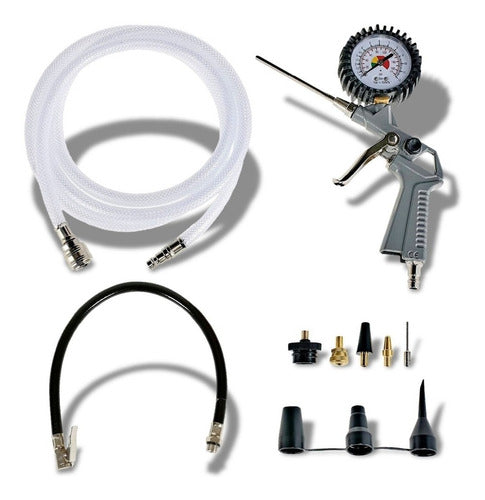 Compresor Inalámbrico Infla Einhell Te-ac 36/6/8 Li Of Solo Rojo Monofásica