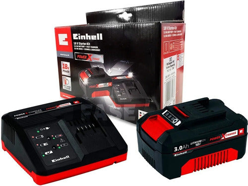 Taladro Perc/ Einhell Brushless 13mm Te-cd 18v Li I Bl +kit  Rojo